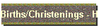 Births/Christenings - Heidelsheim, Karlsruhe, Baden