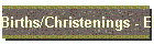 Births/Christenings - Elberfeld, Rheinland, Preussen